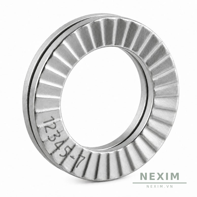 Vòng Đệm Khóa Nêm (Wedge-Lock) — Dòng phổ thông DIN 25201 — Inox 316 (A4) — M10 — NEMA4-M10
